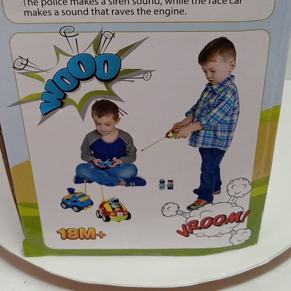 PREXTEX 2 IN 1 CARTOON POLICE AND RACE CAT SET - Picture 4 of 5